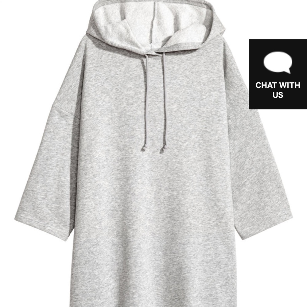 *** SOLD***Hooded Sweatshirt Dress